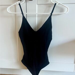 Lulu's Classic Black Knit Top